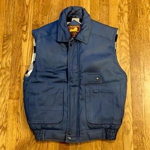 Men’s Blue Winter Vest XL